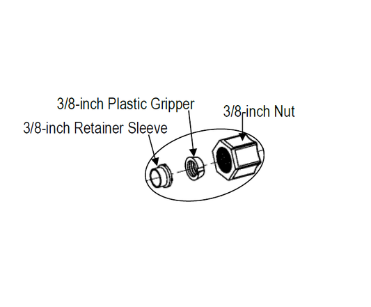 54138 3/8" Compression Assembly (100237983)